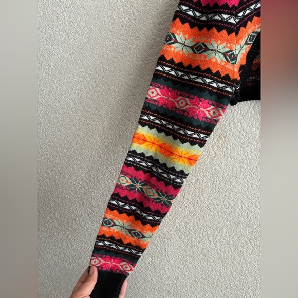 🆕Maeve Anthropologie Shrug Cropped Sweater Vibrant Color Women's Sweater XXS🆕 - Picture 8 of 16